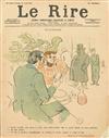 HENRI DE TOULOUSE-LAUTREC (1864-1901). [LE RIRE.] Group of 11 images. Circa 1897. Each approximately 11x8 inches, 28x22 cm.